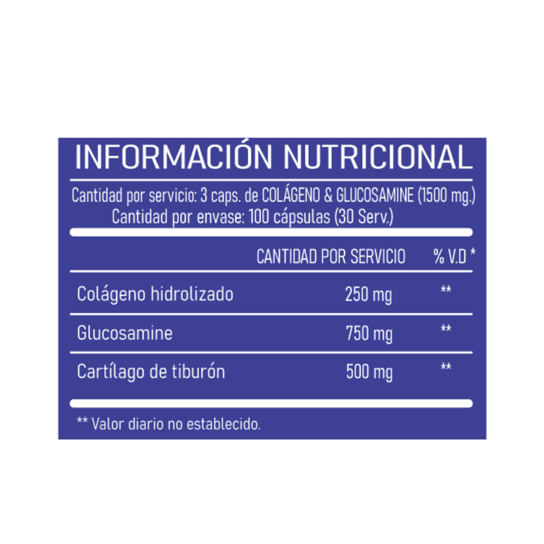 COLÁGENO & GLUCOSAMINE