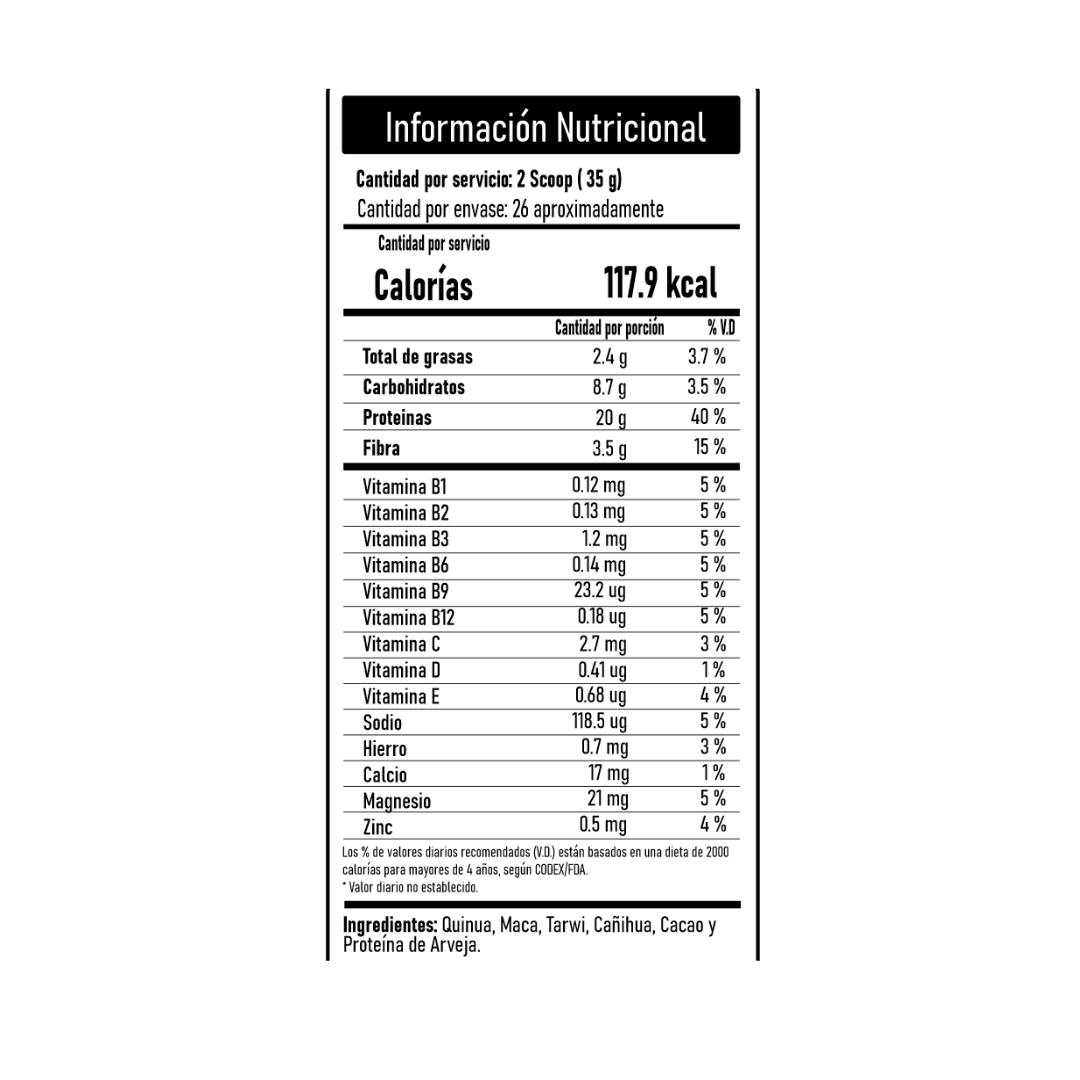 VEGGIE PROTEIN  (PROTEÍNA VEGETAL)