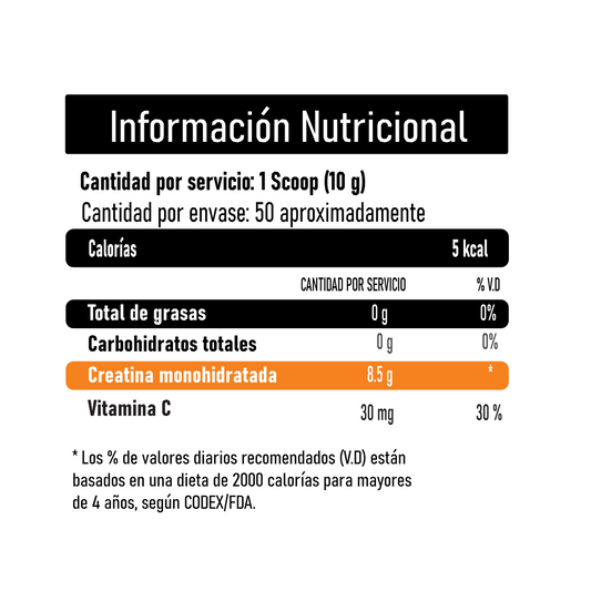 ATOMIC CREATINE (CREATINA MONOHIDRATADA)