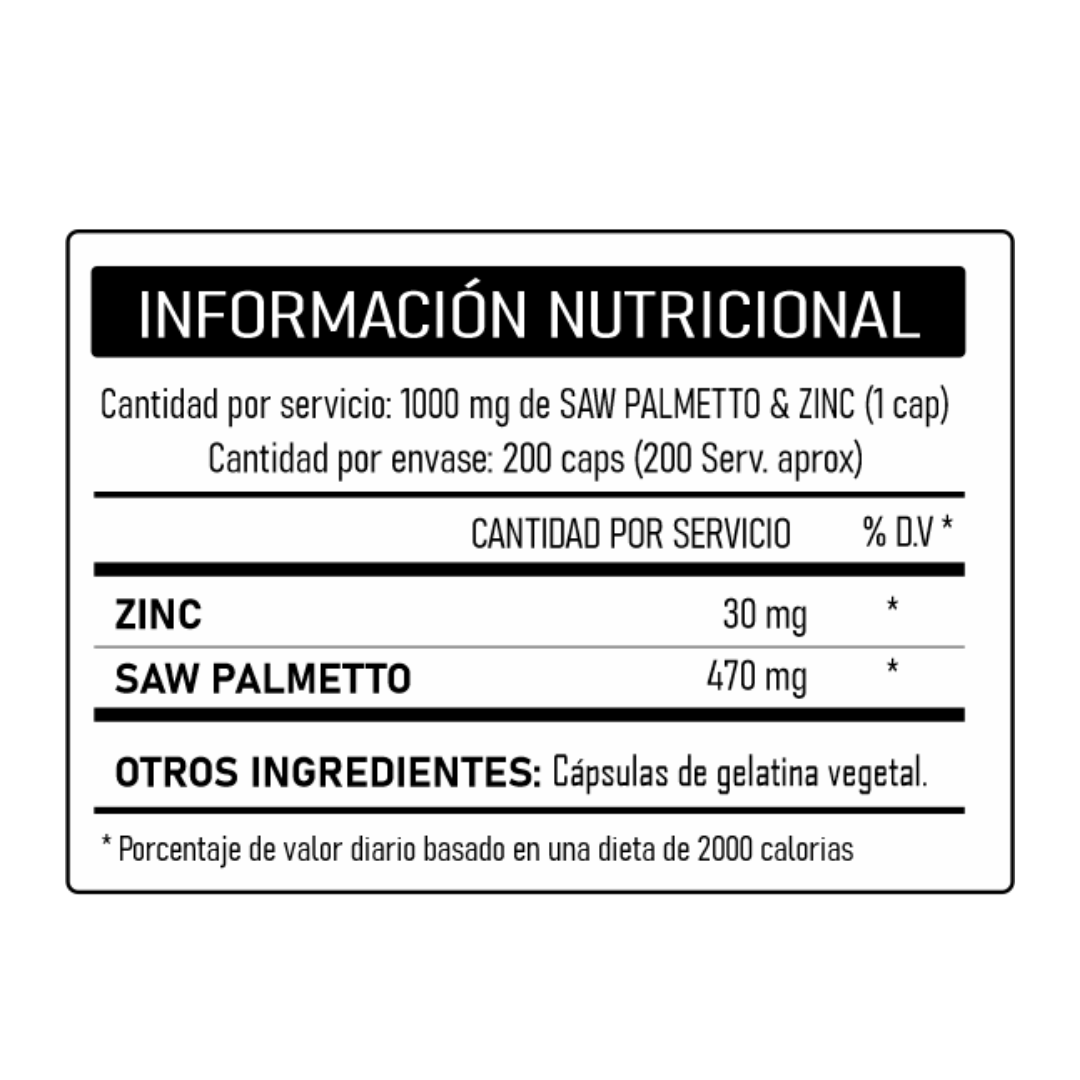 SAW PALMETTO & ZINC