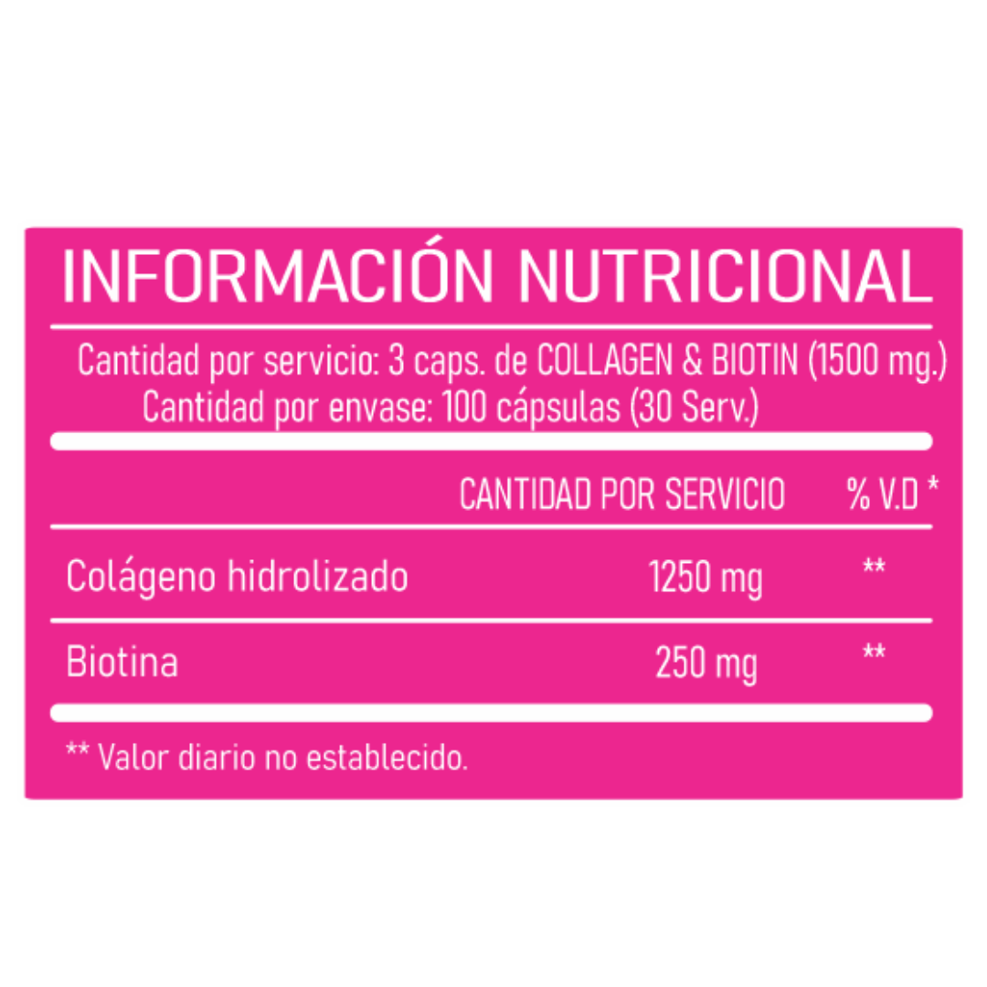 COLÁGENO & BIOTINA