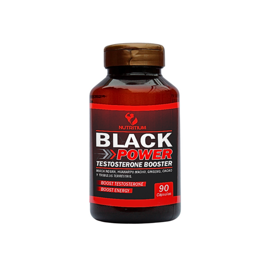 BLACK POWER (Precursor natural de TESTOSTERONA - Cápsulas)