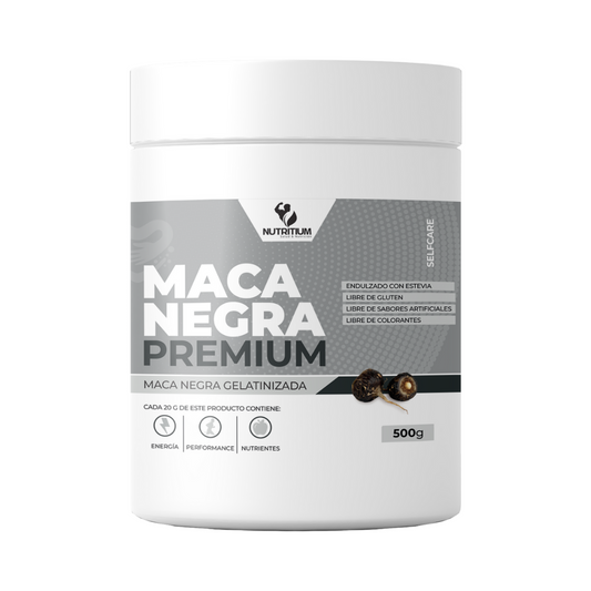 MACA NEGRA PREMIUM  (MACA NEGRA GELATINIZADA)
