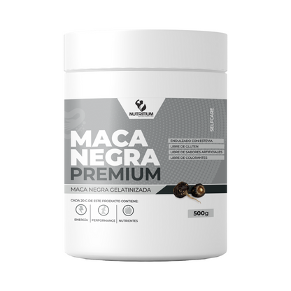 MACA NEGRA PREMIUM  (MACA NEGRA GELATINIZADA)